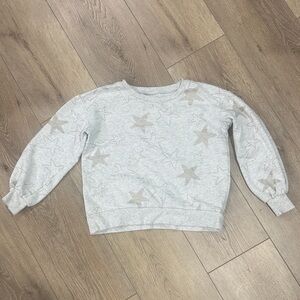 Carter's Light Gray Star Sweatshirt